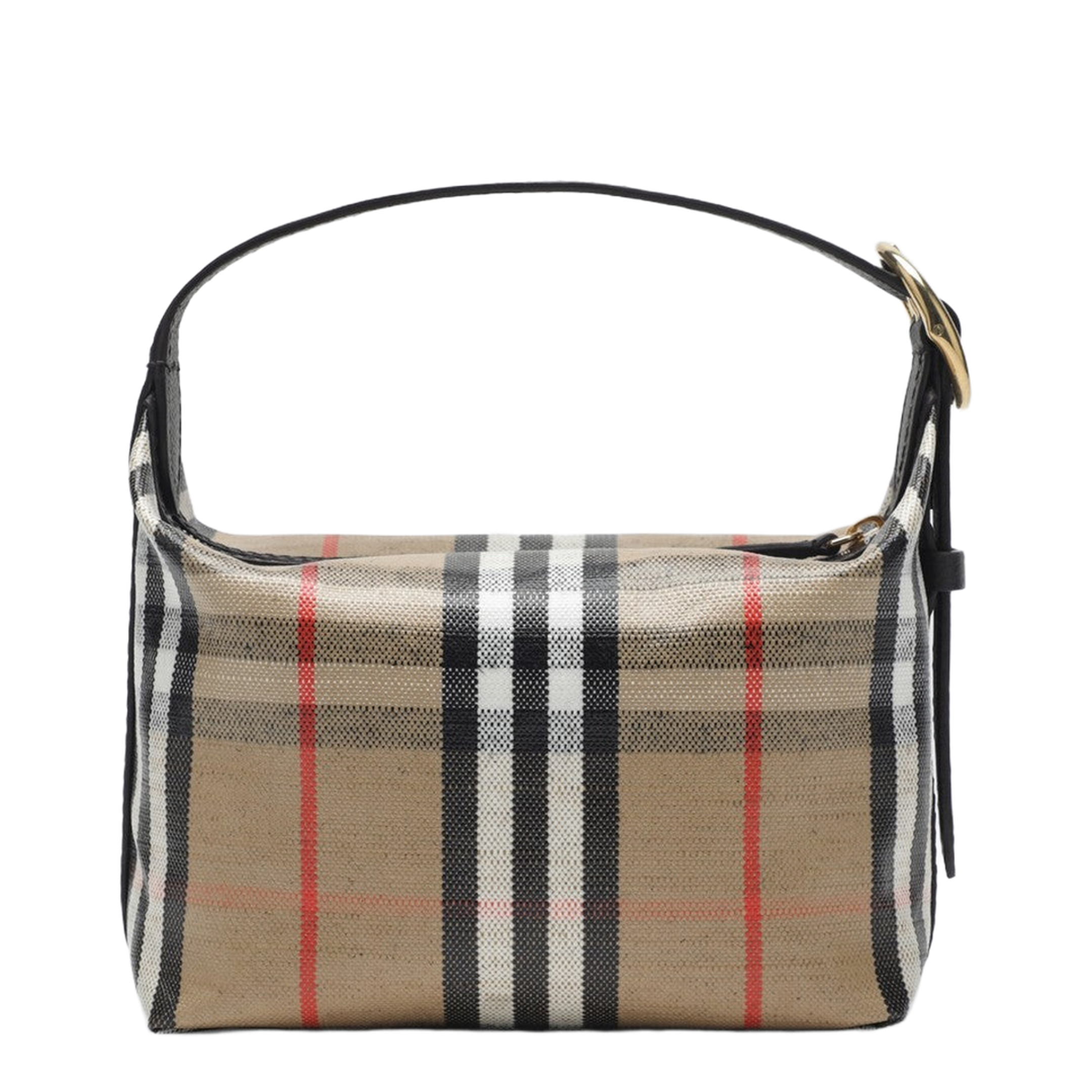 Highlands Mini Cotton-Linen Jacquard Bag - Sand - Image 2