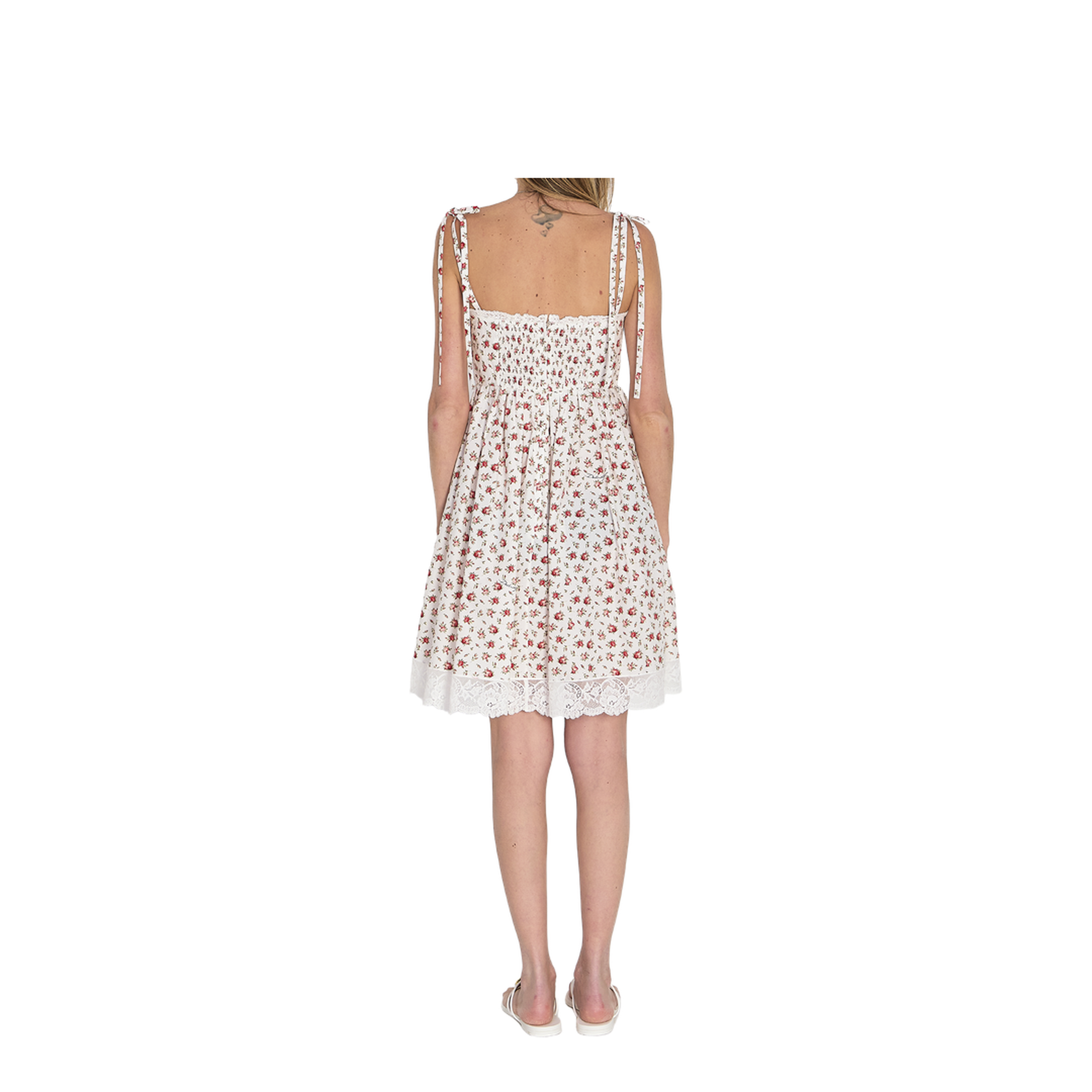 Short Poplin Dress - Image 4