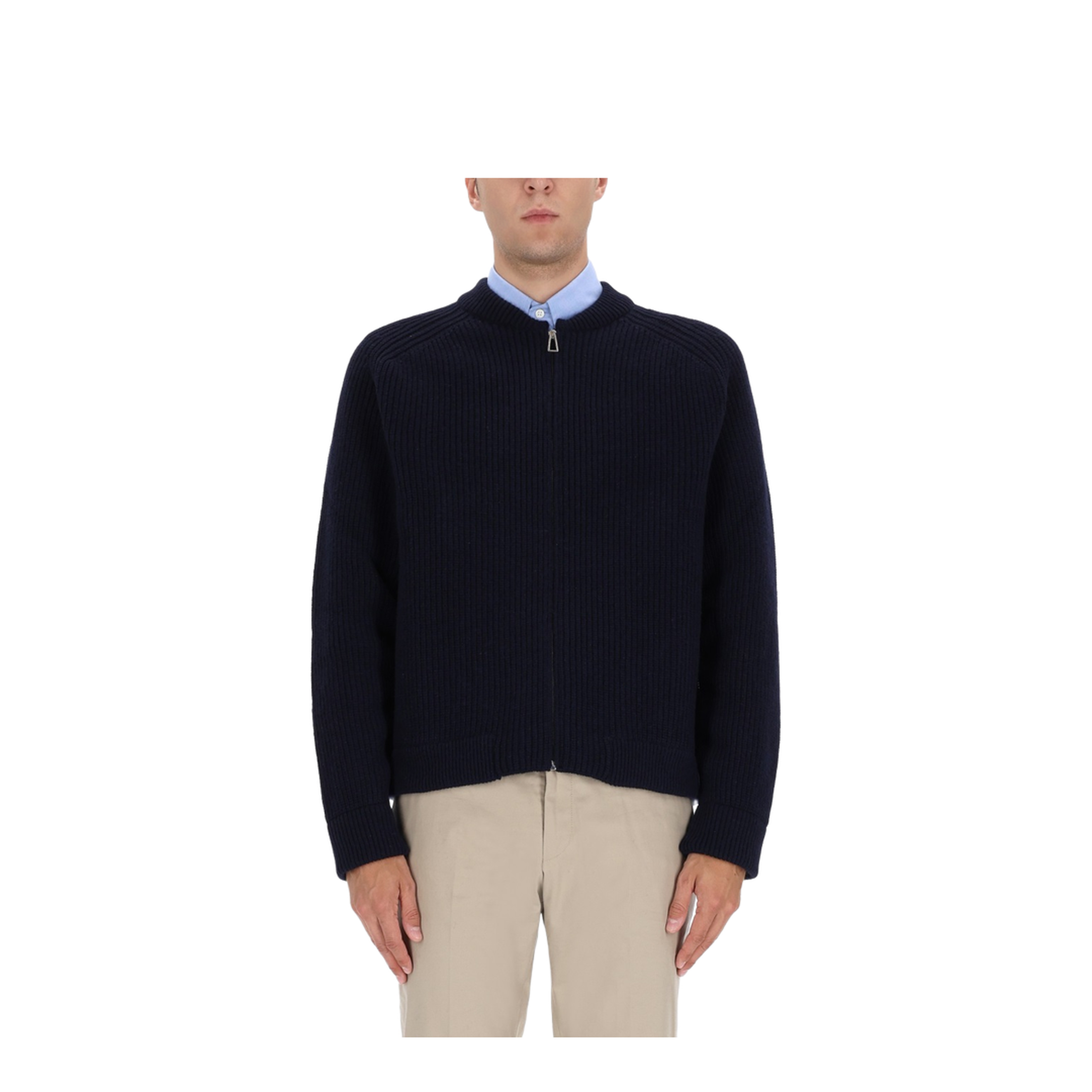 Zippered Cardigan - Image 1