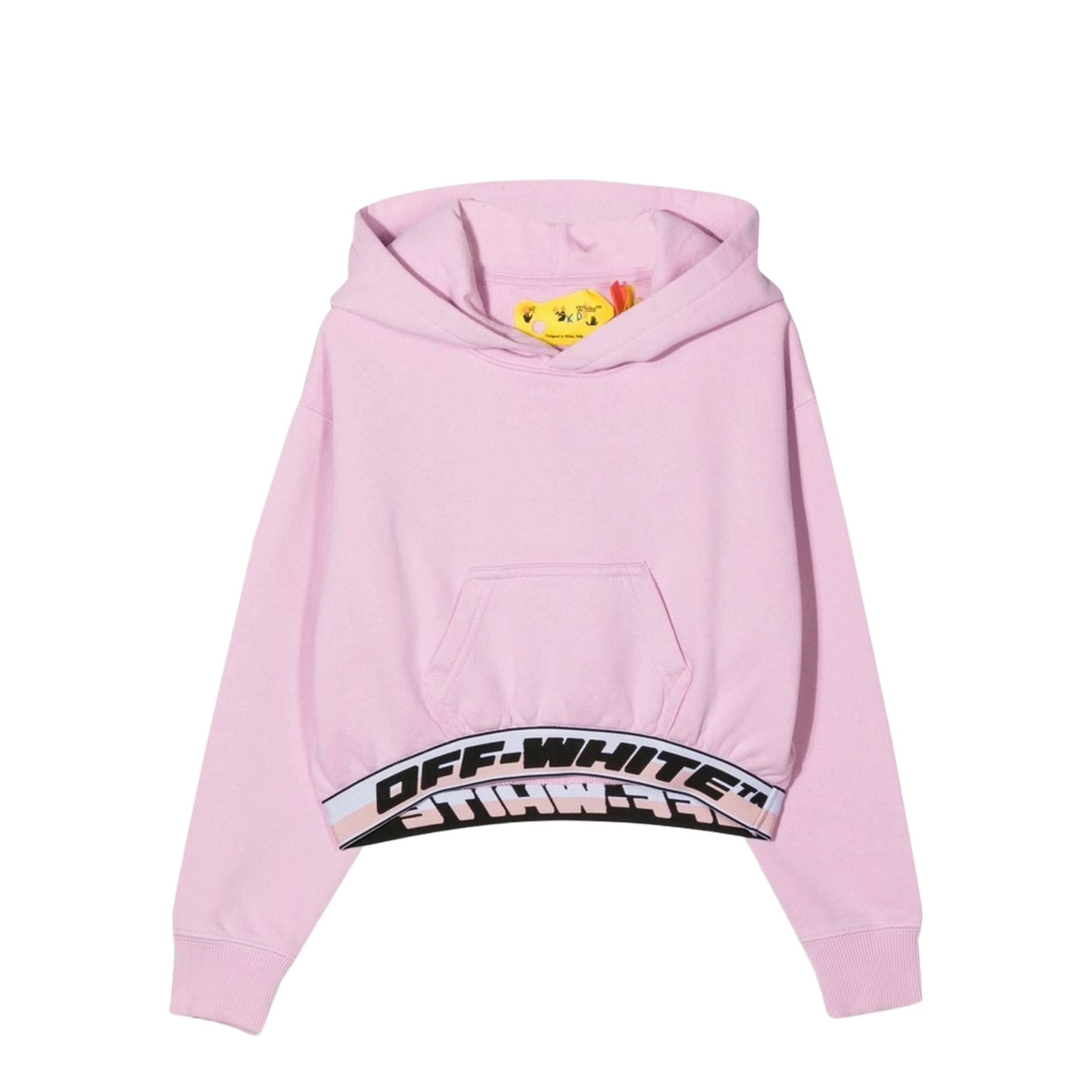 Logo Band Hoodie Crop - Image 1