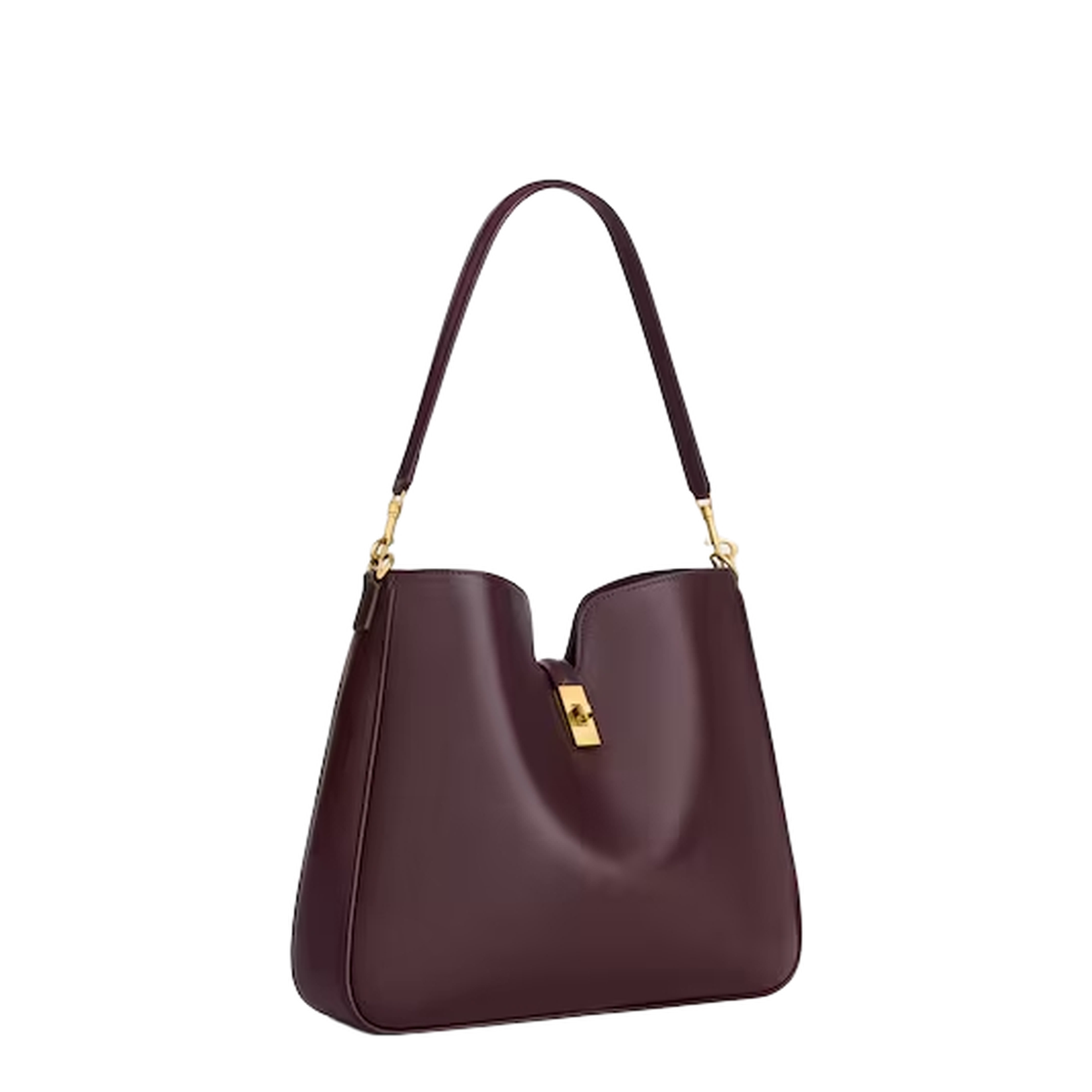 Medium Camille 16 Soft Bag in Smooth Calfskin Deep Burgundy - Image 2