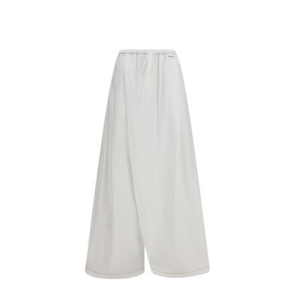 Draping Wide Leg Pants - Image 1