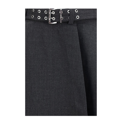 Wool Wrap Skirt - Image 3