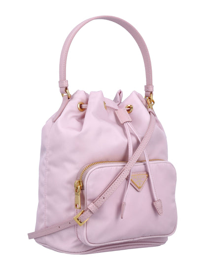 Bag in Re-nylon with Triangular Logo - Image 2