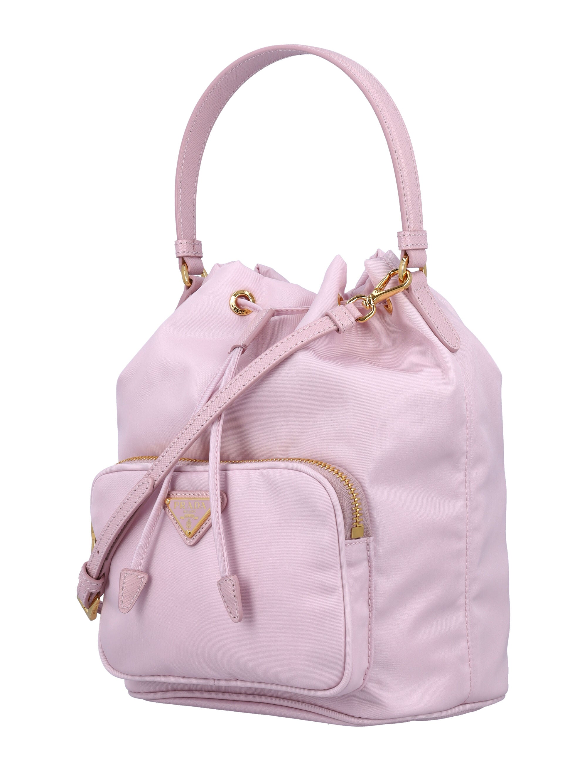 Bag in Re-nylon with Triangular Logo - Image 3