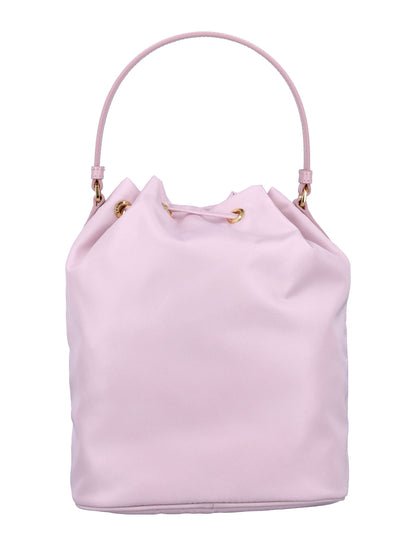 Bag in Re-nylon with Triangular Logo - Image 4