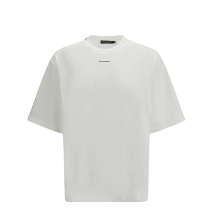 Oversized T-shirt with Print Crew Neck - Image 1