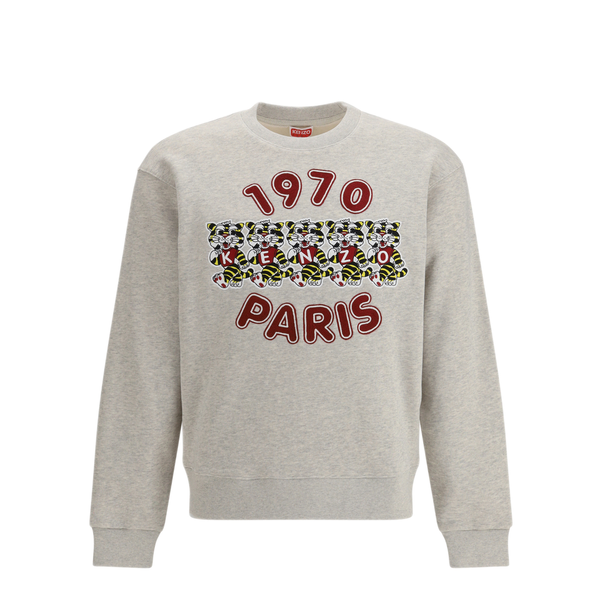 Wild Tiger Cotton Sweatshirt - Image 1