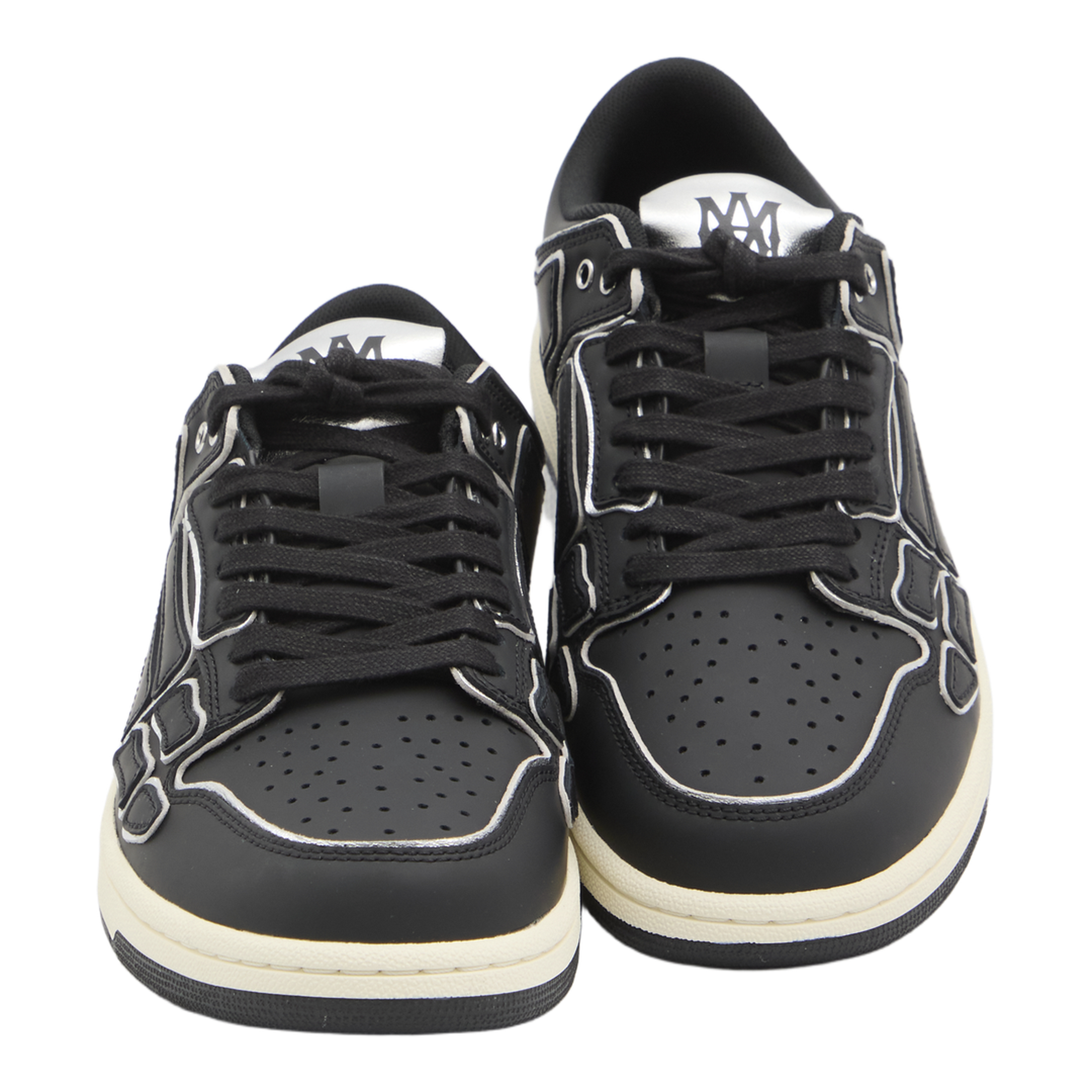 Skel Top Low Black Sneaker With Logo Patch - Image 5
