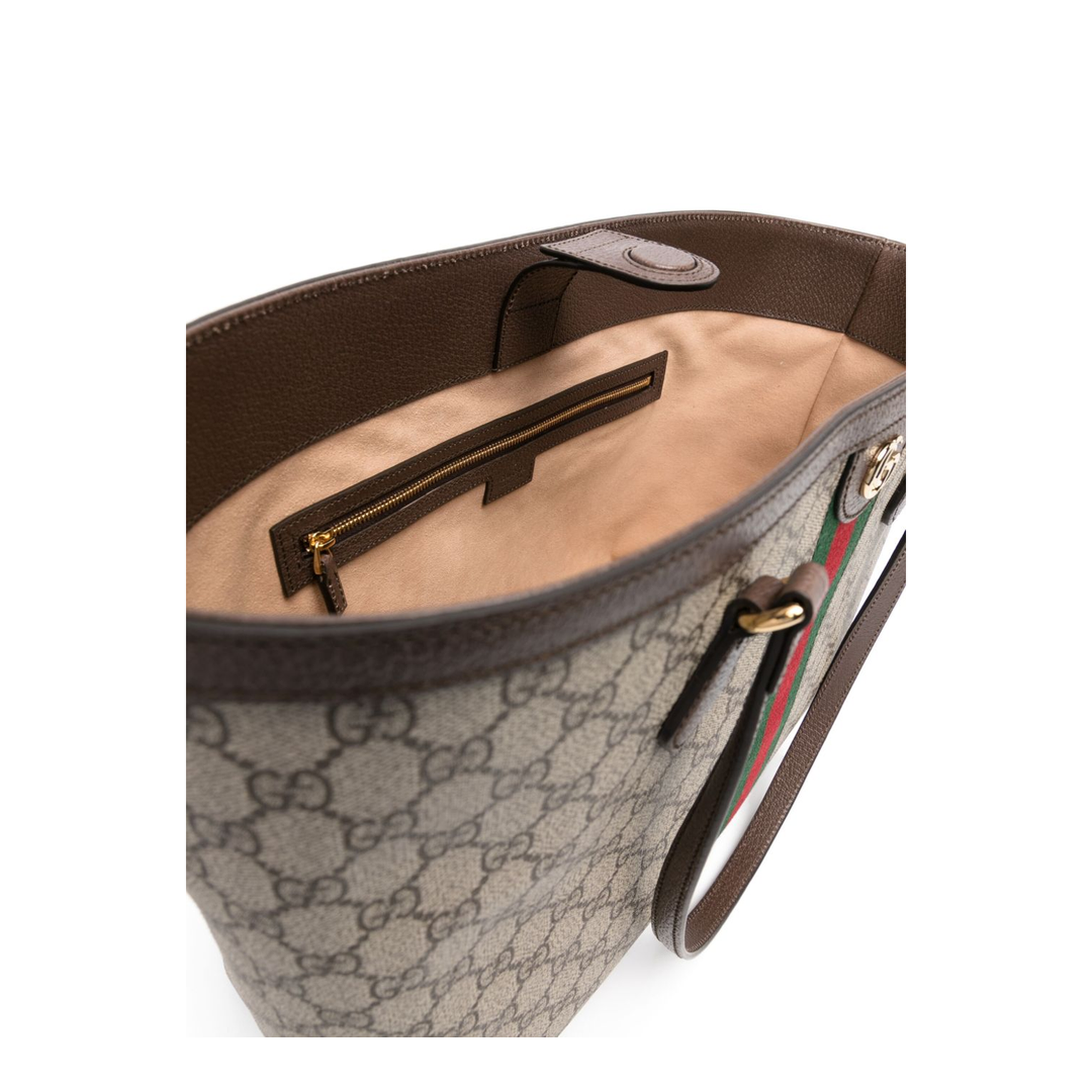 Ophidia Gg Middle-Sized Tote Bag Brown - Image 2