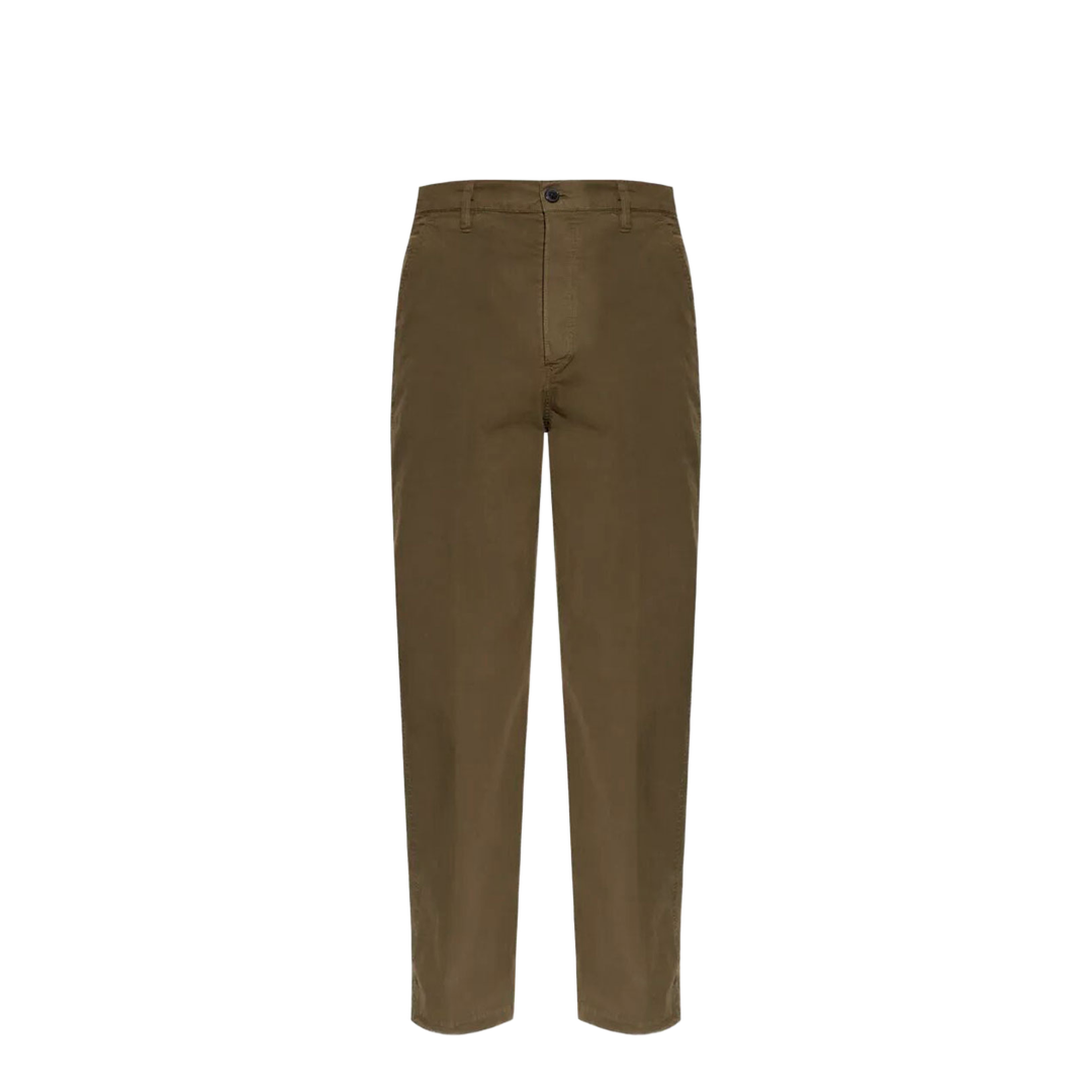 Cotton Trousers with Side Pocket - Image 1