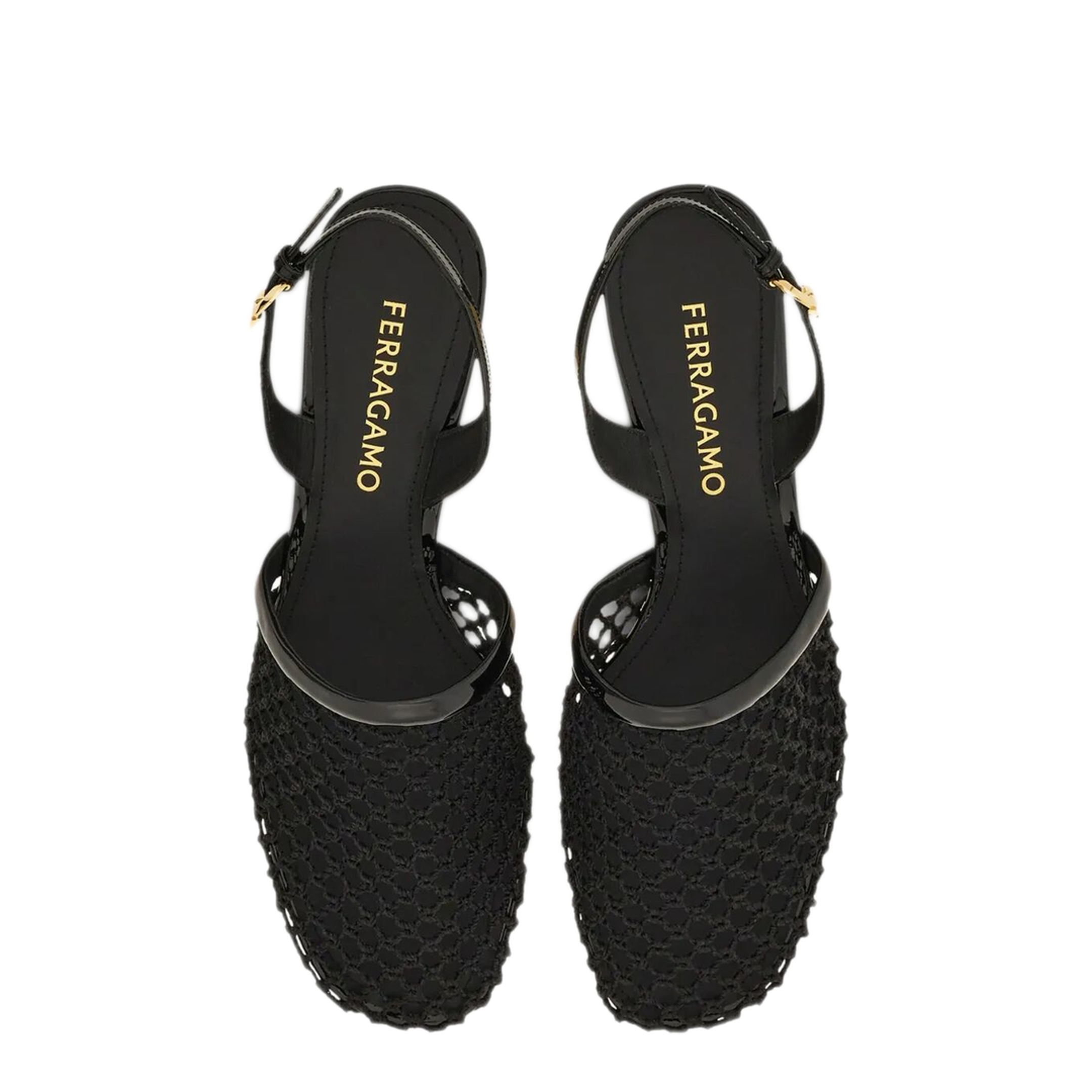 KAY 40 MESH AND LEATHER SLINGBACK - Image 5
