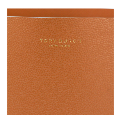 Perry Leather Tote - Autumn Brown - Image 7