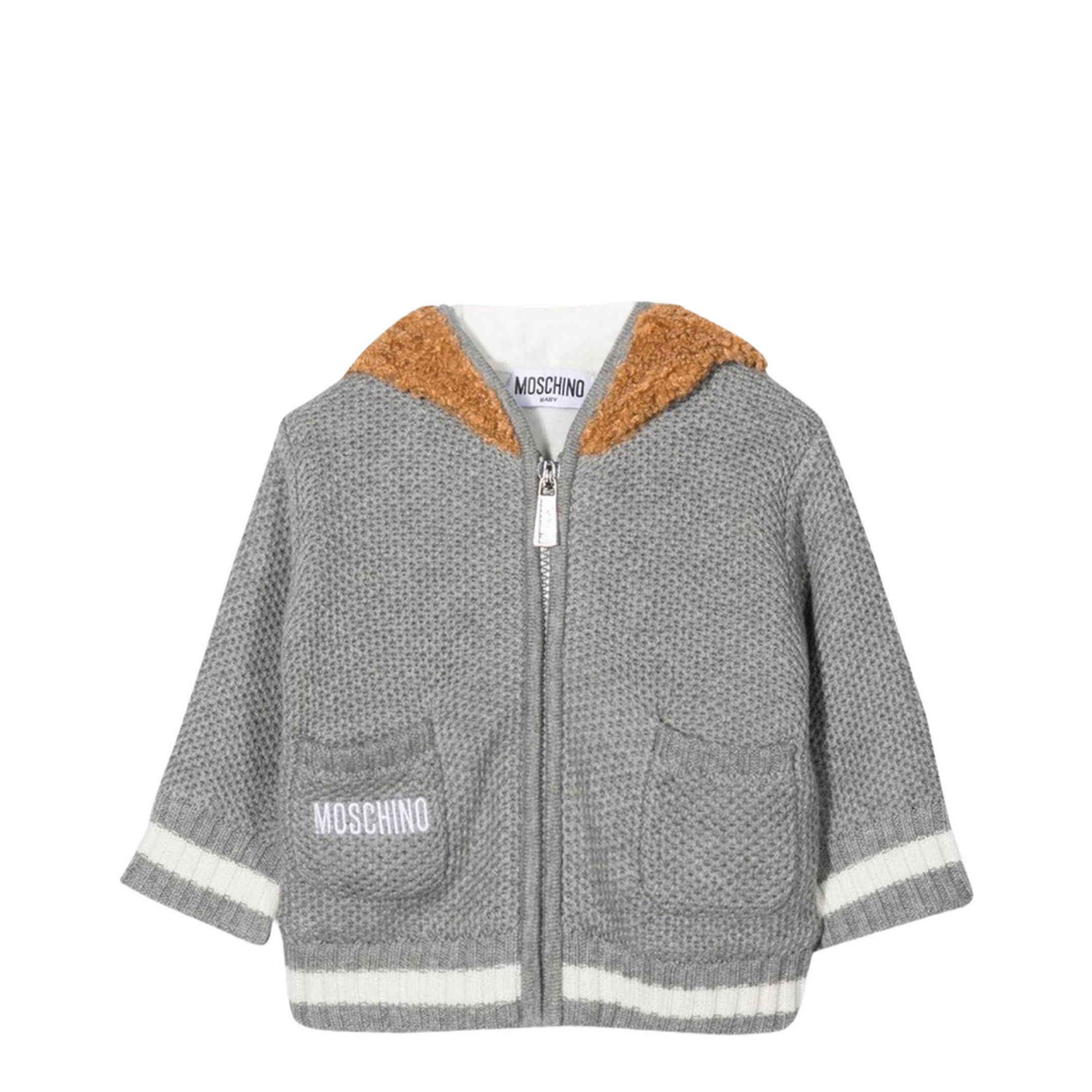Teddy Bear Hooded Cardigan - Image 1