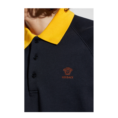 Cotton Polo Shirt with Embroidered Logo - Image 5