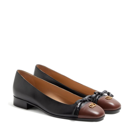 Black Square Toe Flat Sole - Image 2