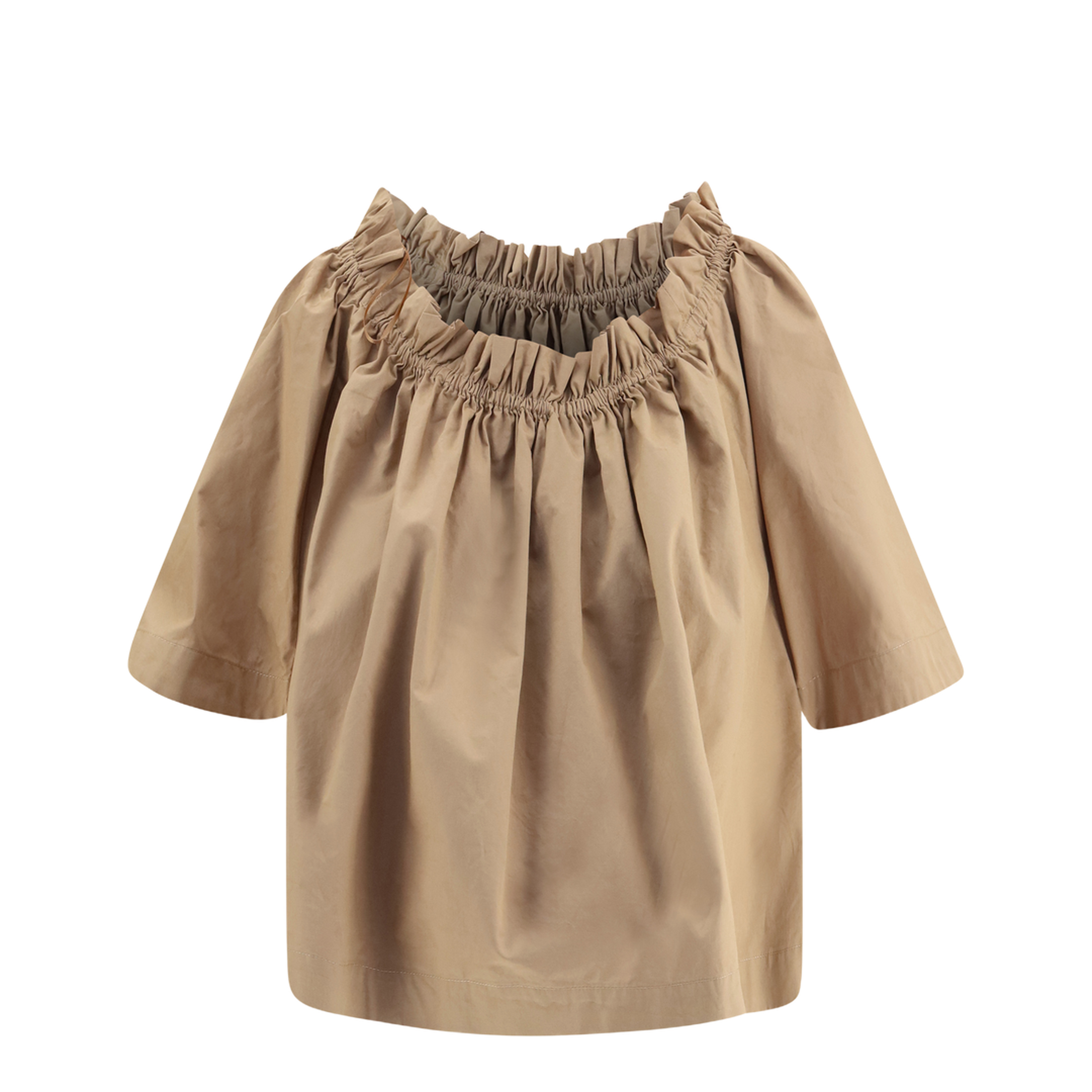 Cotton Ruffle Top - Image 1