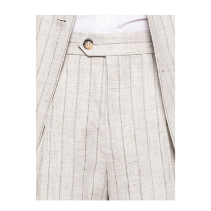 Linen Double-breasted Suit - Image 2