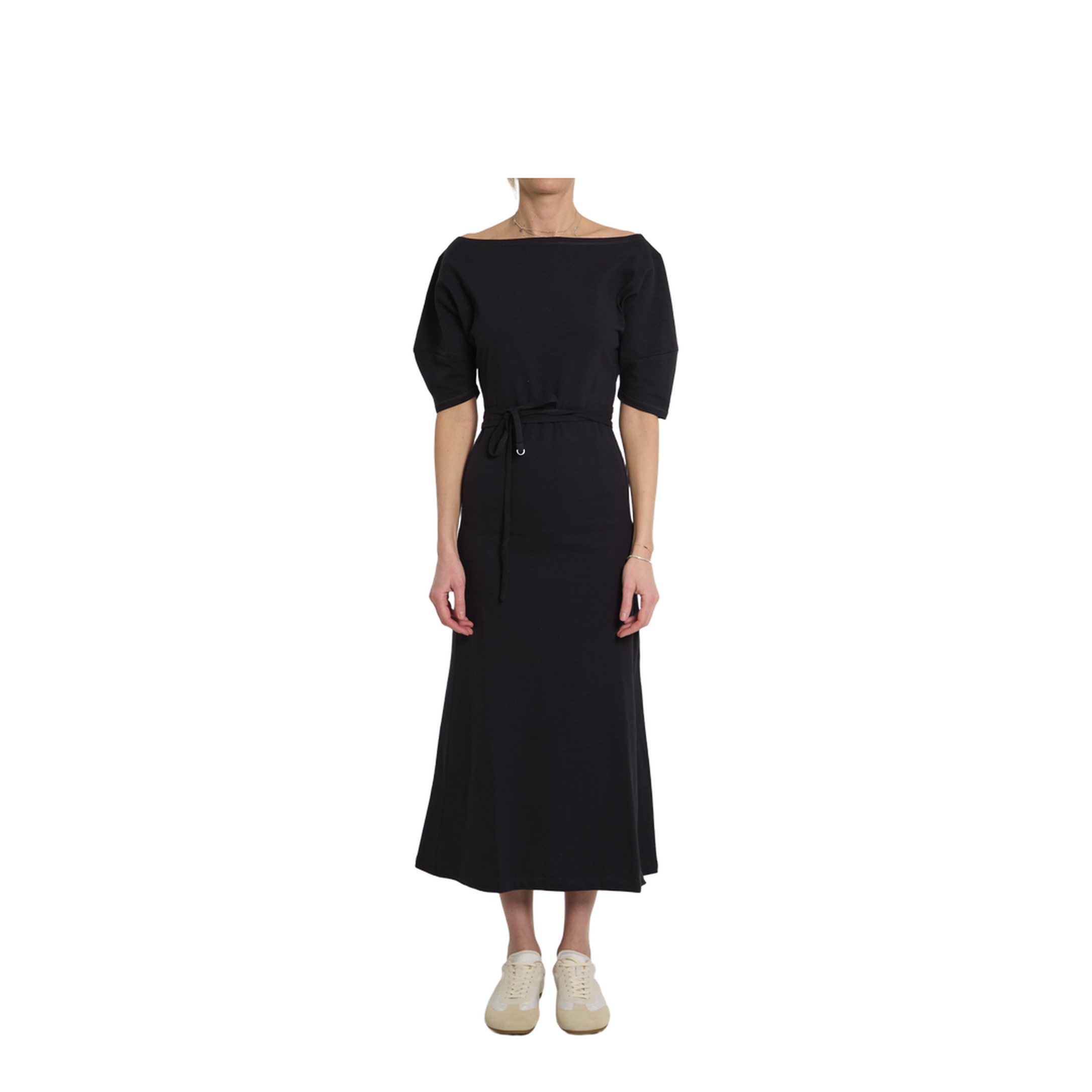 Cotton And Linen Midi Dress - Image 1