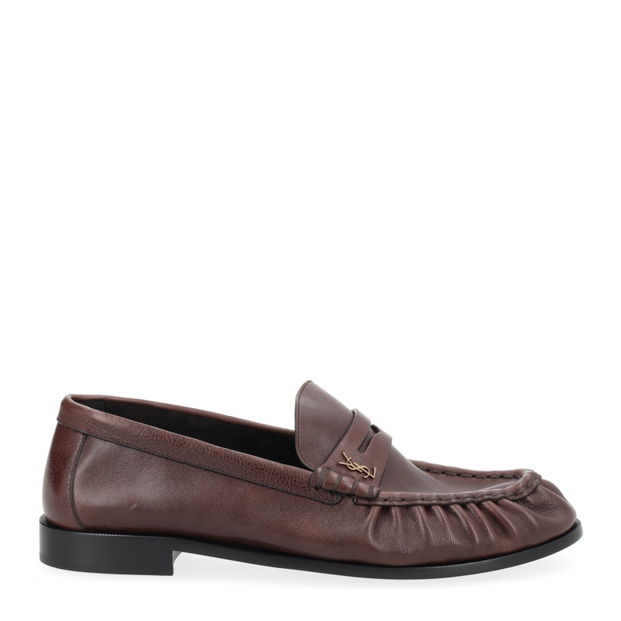 Loafer Supple In Matte Leather In Brown - Image 1