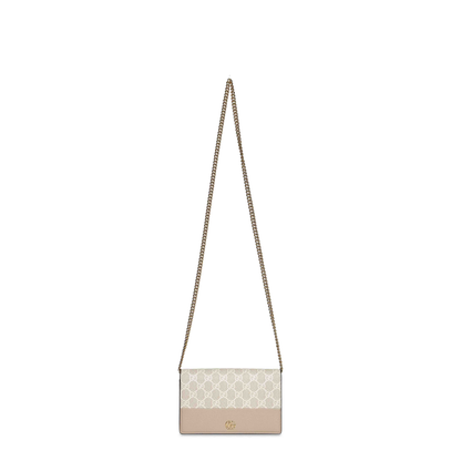 Marmont Mini Chain Clutch Bag - Beige - Image 1