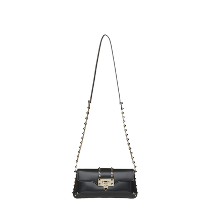 Garavani Rockstud Shoulder Bag in Brushed Leather - Image 1