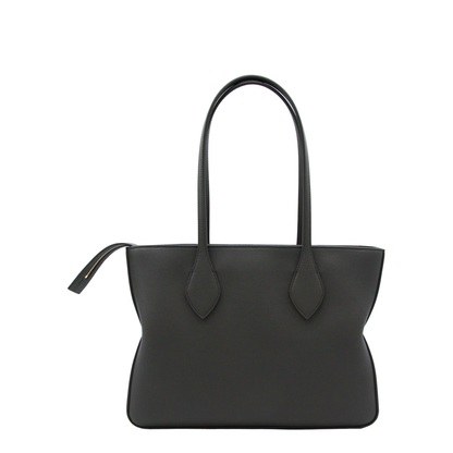 Star-shaped (L) Tote Bag Leather Black - Image 4