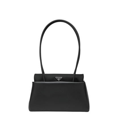 Passage Medium Calf Leather Shoulder Bag - Black - Image 1