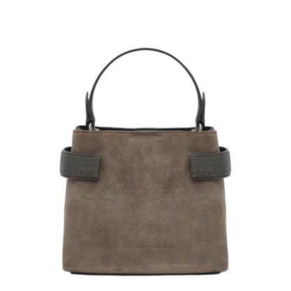 Top-Handle Essence Small Bag With Precious Bands - Image 1