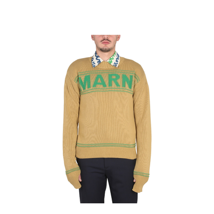 Knit Sweatshirt With Logo - Image 1