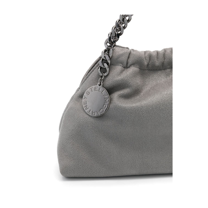 Falabella Recycled Polyester Crossbody - 1220 Light Grey - Image 3