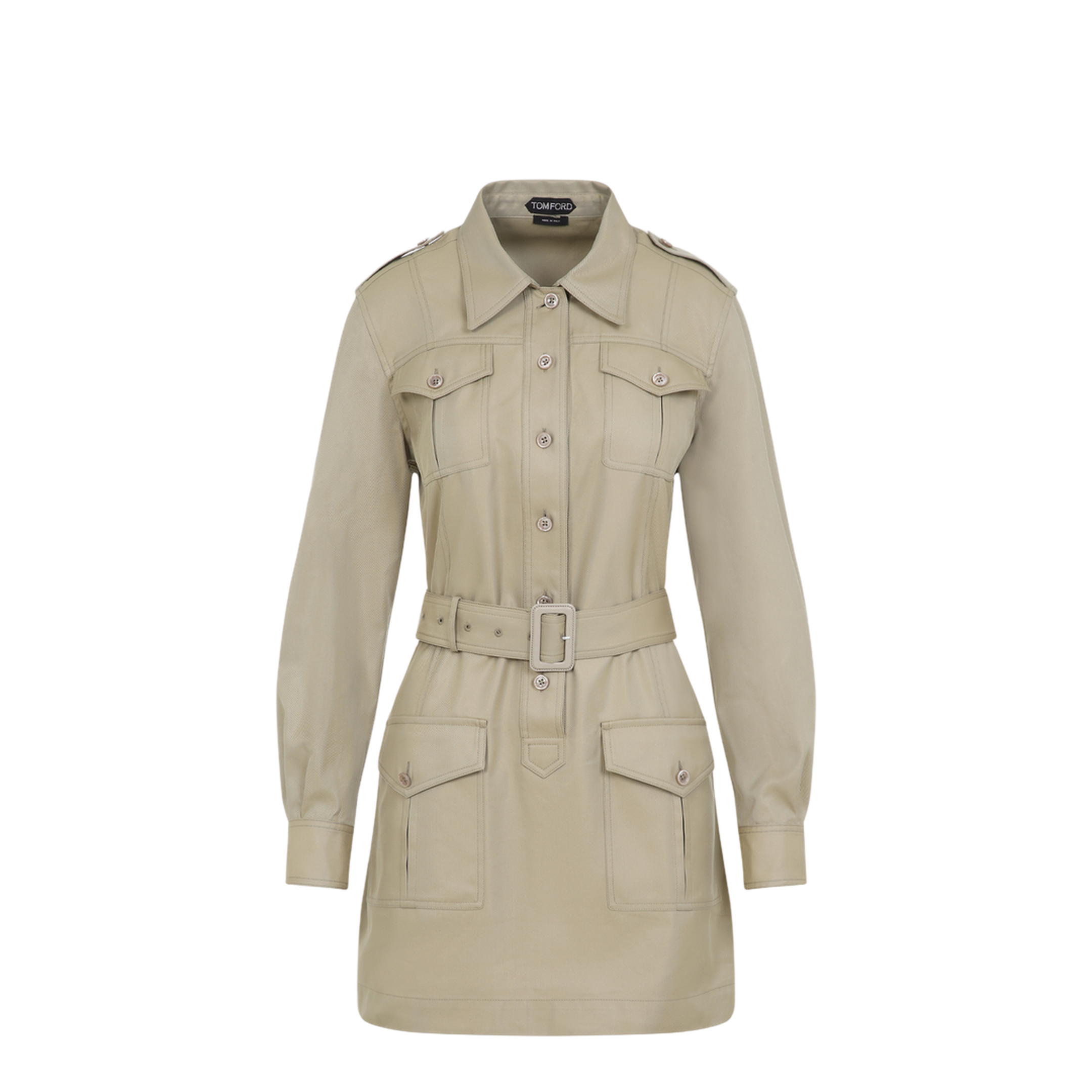 Safari Mini Dress - Image 1