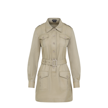 Safari Mini Dress - Image 1