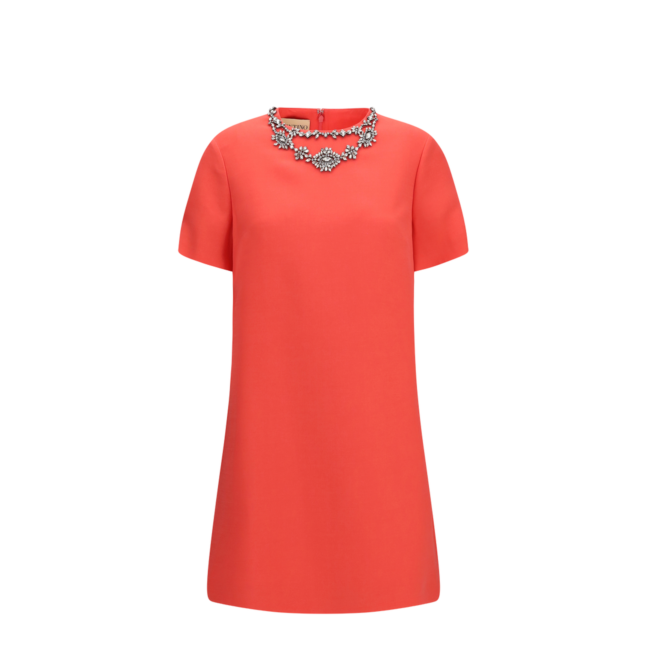 Embellished Crew-Neck Dress - Image 1
