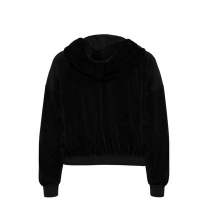Zip-up Hoodie - Black - Image 5
