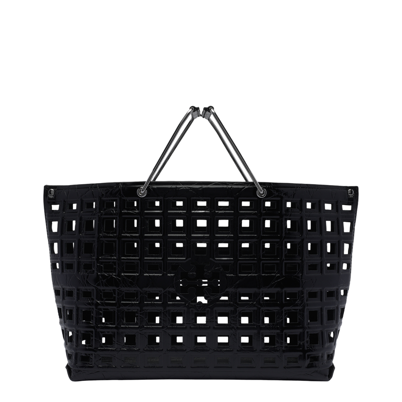 Croco Embossed Ella Market Handbag - Image 1