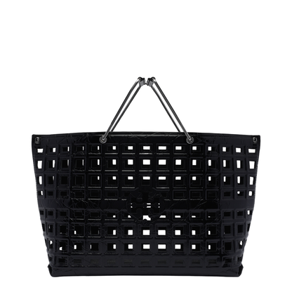 Croco Embossed Ella Market Handbag - Image 1