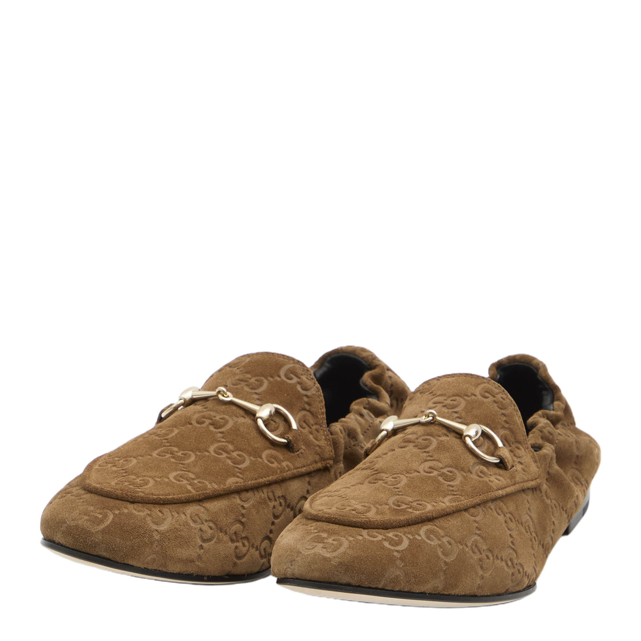 Jordaan Loafer in Brown GG Suede - Image 2