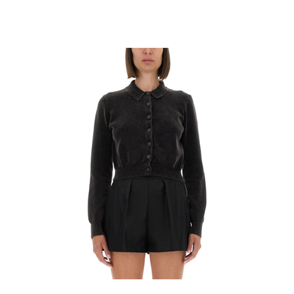 Cardigan with Collar - Image 1