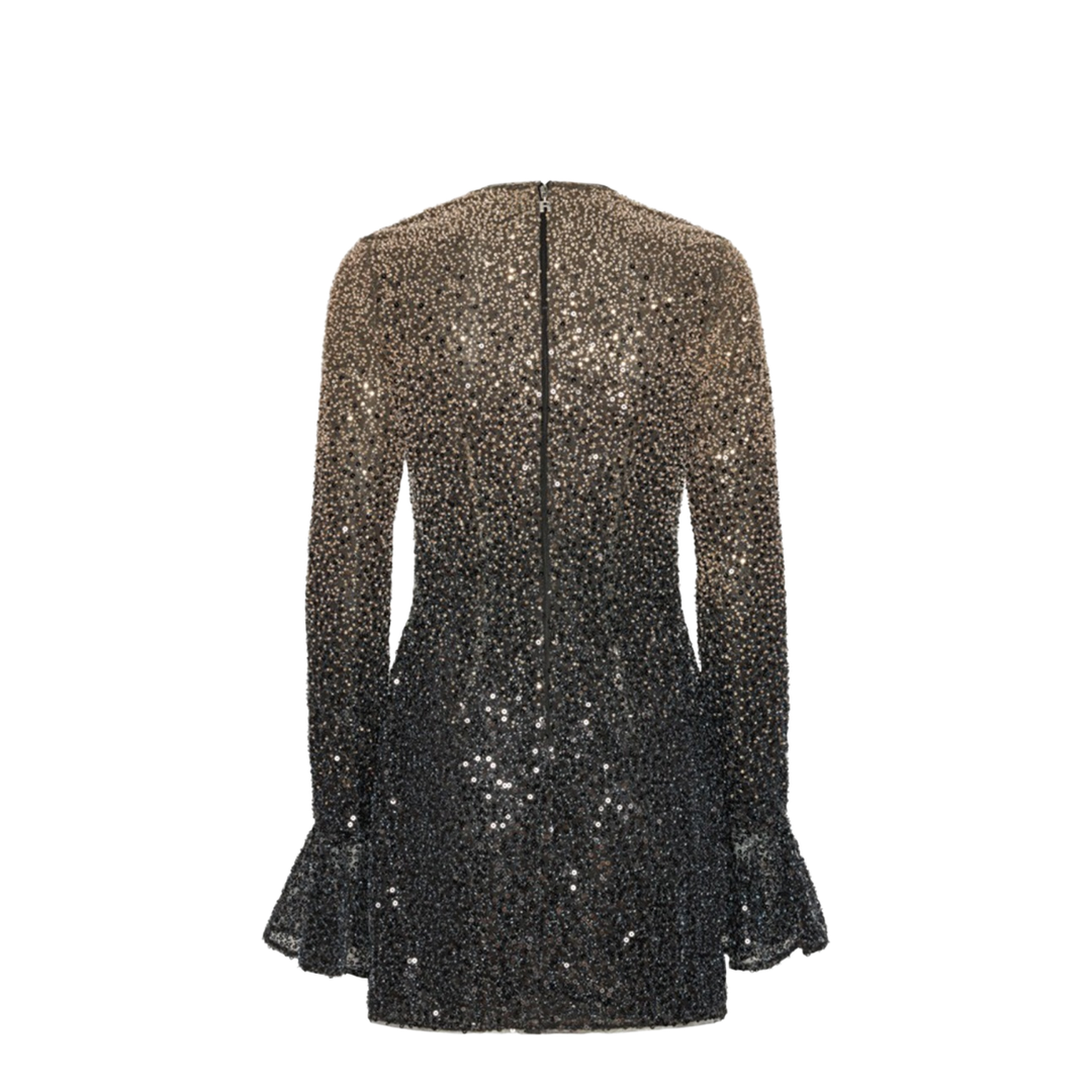 Mini Dress With Sequins - Image 3