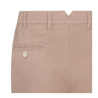 Cotton Pants Dark Beige - Image 7