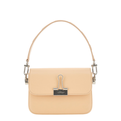 Binder Plain Small Leather Handbag Light Pink - Image 4