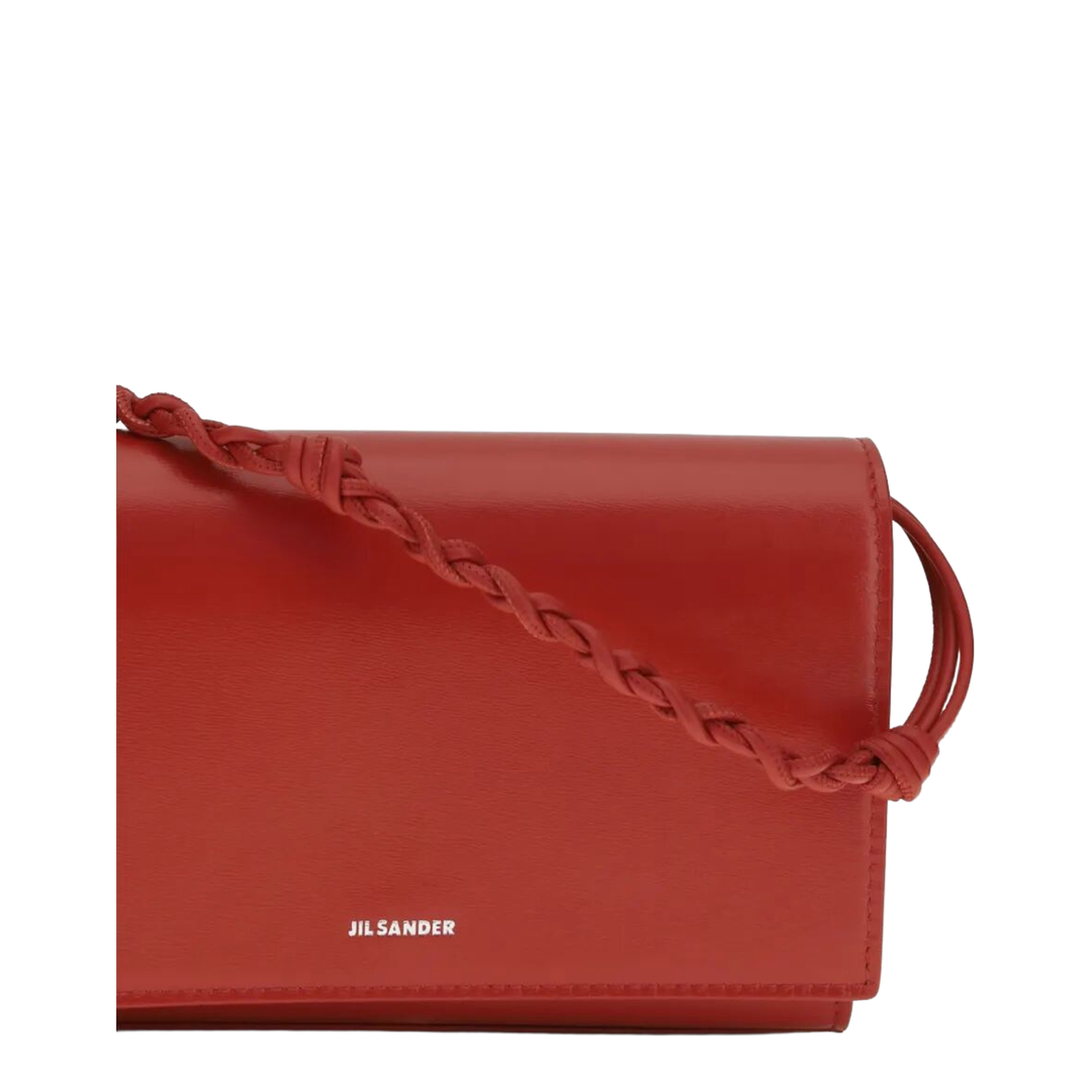 Tangle Calfskin Wallet Bag - Red - Image 2