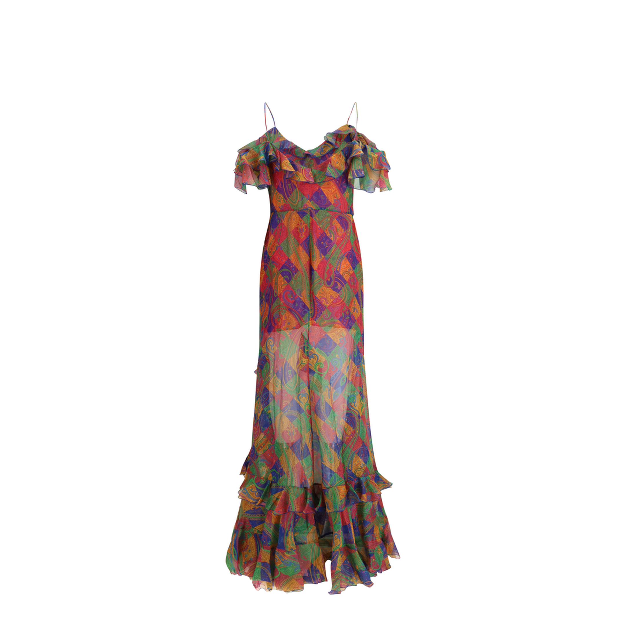 Long Silk Dress - Image 2
