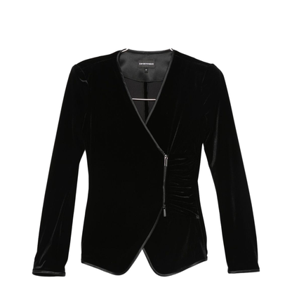 Black Velvet Jacket - Image 1