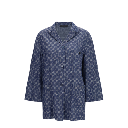 Jacquard Cotton Jacket - Image 1