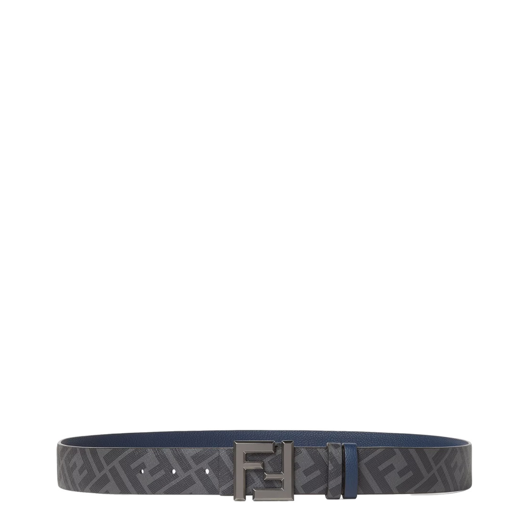 Squared FF Belt Leather Blue - Image 2
