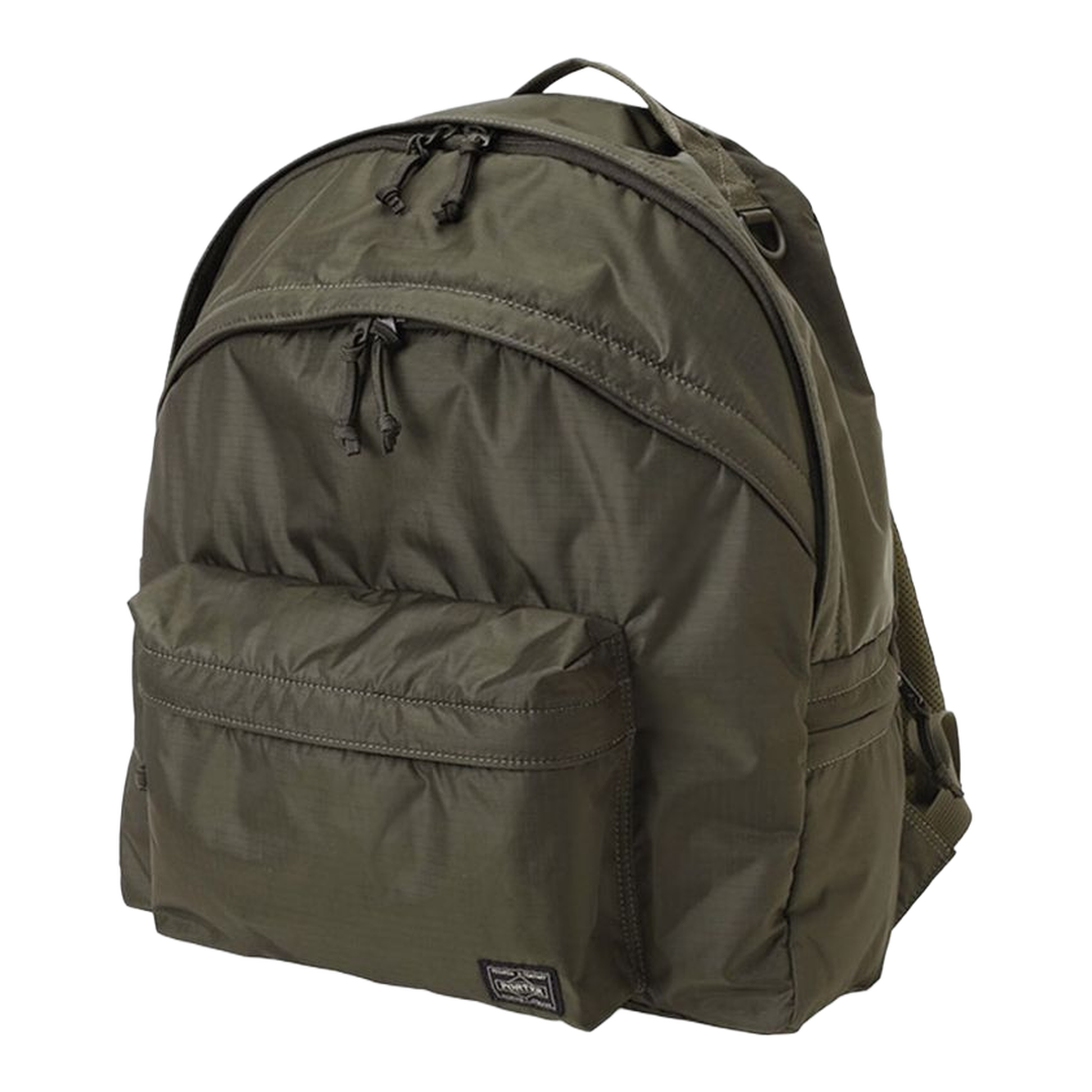 Double Pack Large Nylon Ripstop Daypack - Olive - Image 1