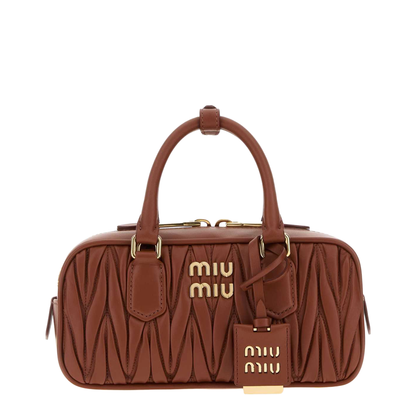 Arcadie bag in matelassé leather - Image 3