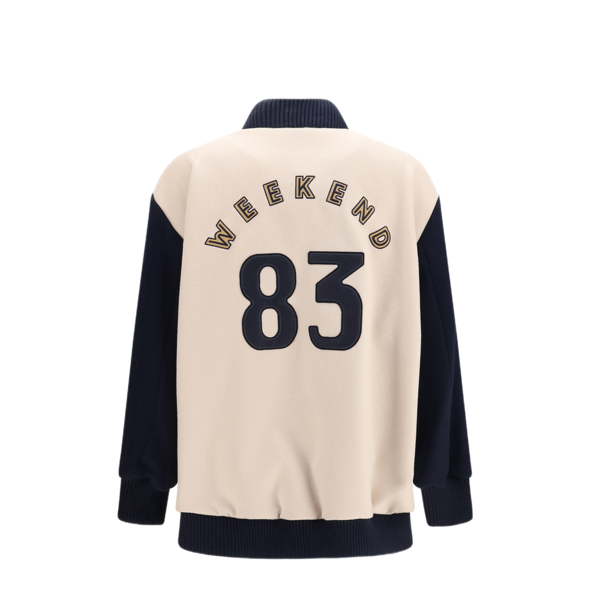 Oversized Bomber In Double Wool - Image 2